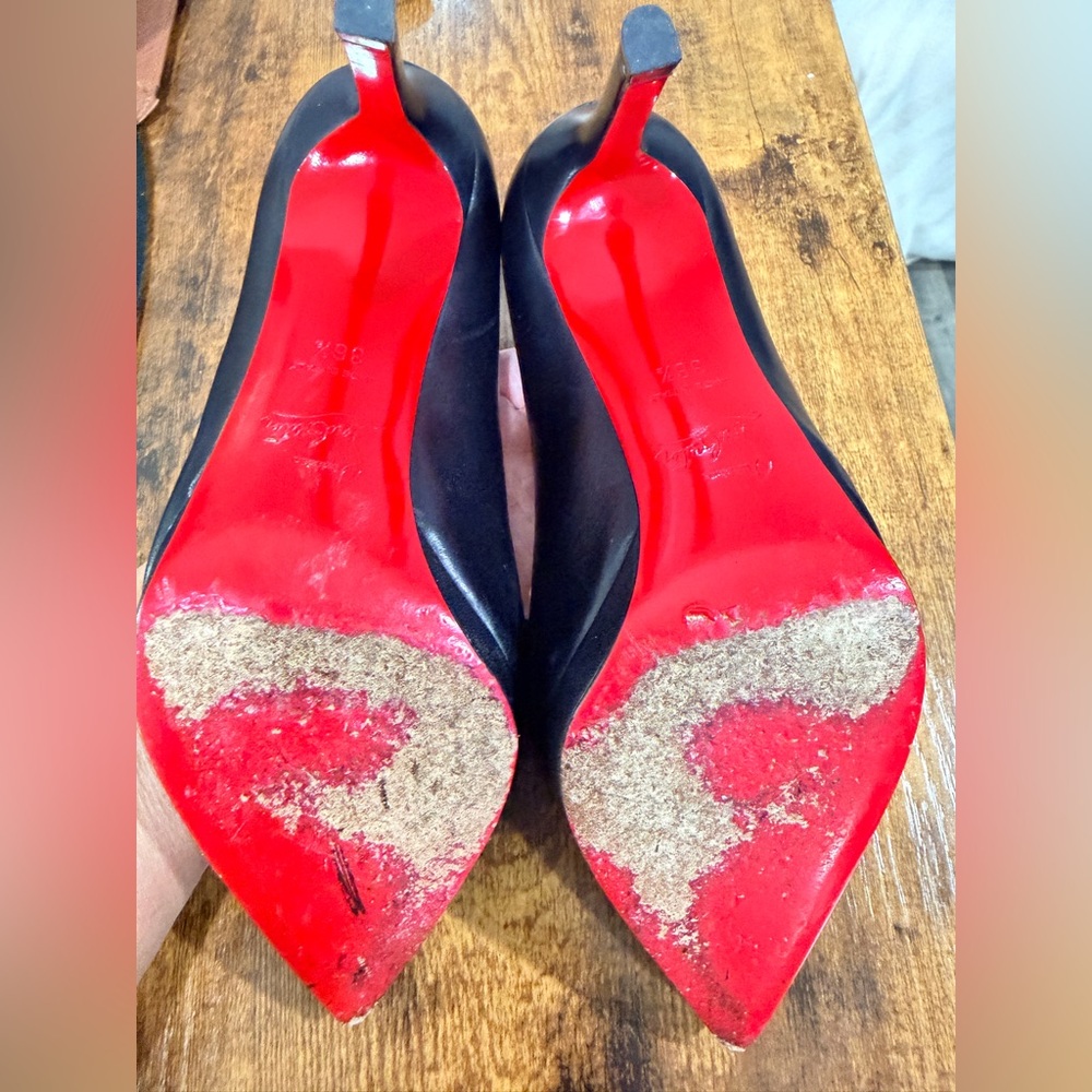 ✨ Christian Louboutin Rare & Retired Pigalle Plato 36.5  — 6.5 - Picture 13 of 13